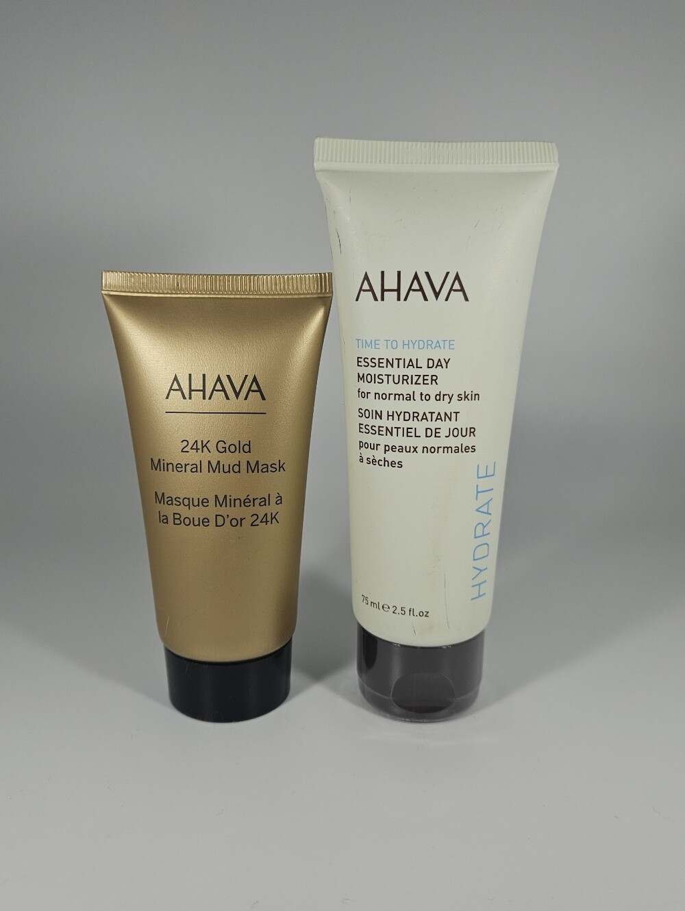 Ahava Skincare Lot (2 FULL-SIZES)
